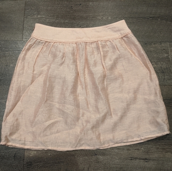 Ann Taylor LOFT Linen Blend Short Skirt Size 2 - Picture 2 of 5